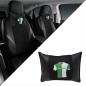 Preview: Auto Nackenkissen Nackenpolster Leder und gesticktes Polster Design Türkische Mannschaft Bursa Bursaspor Fussballtrikot